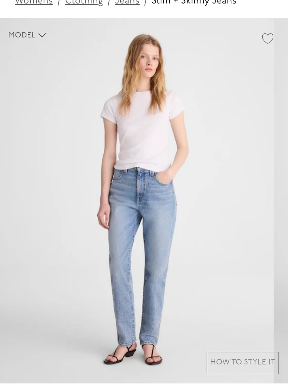 Madewell Light Blue Wash Perfect Vintage Straight Jeans